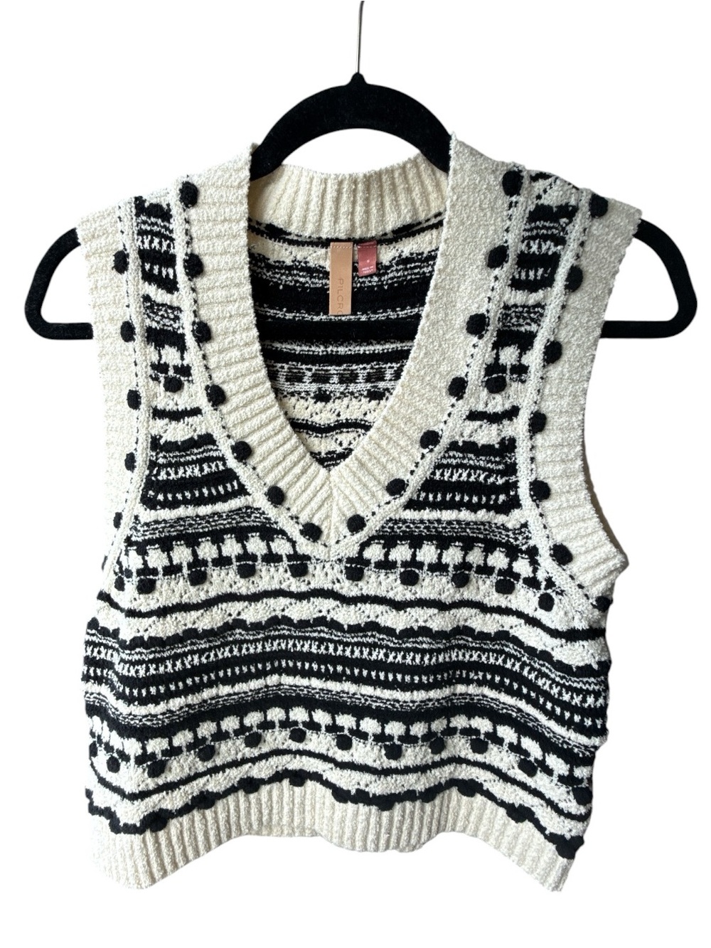 Pilcro v-neck Knit Sweater Vest